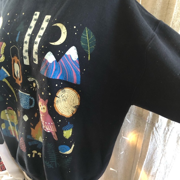 camping sweatshirt - Picture 4 of 5